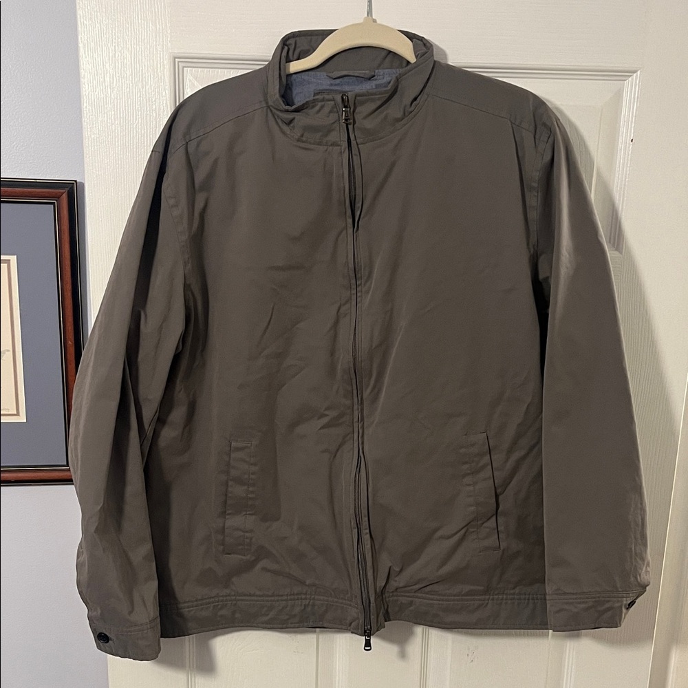 Oxford Men's Gray/Olive Lightweight Jacket